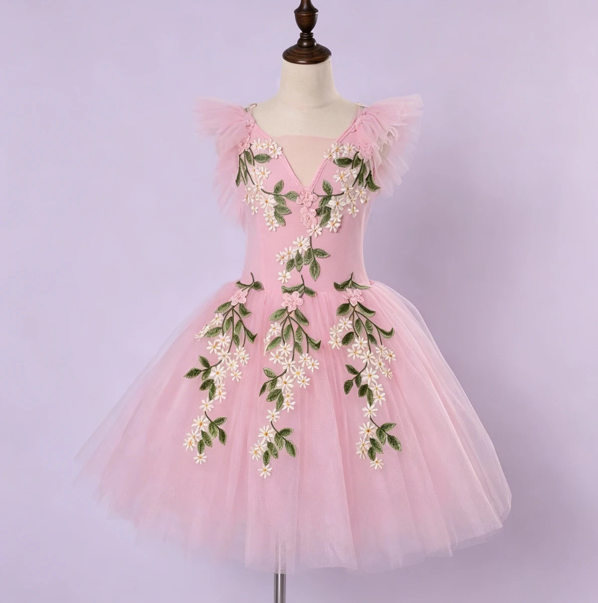 Professional Tutu Long Romantic Tutu Flower Suspender Ballet Swan Lake Ballet Ladies Children Girl Fairy Ballet Costume Women