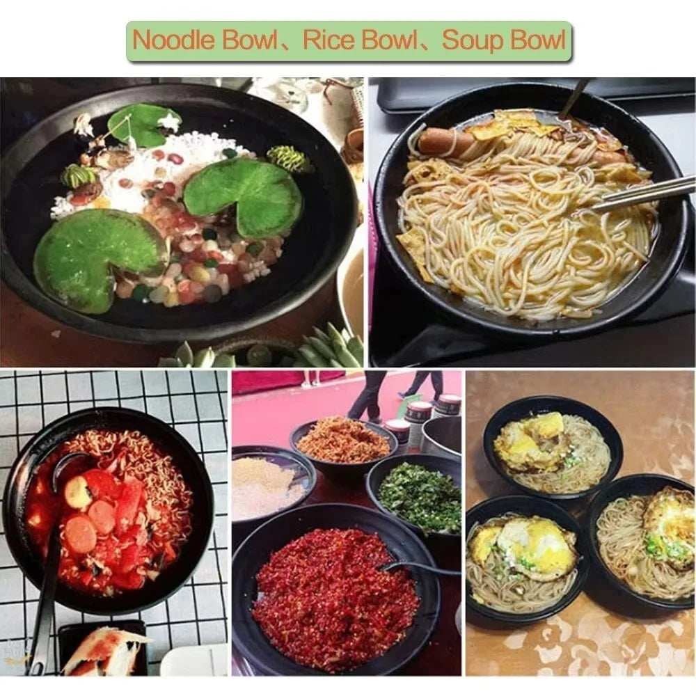 New PP Ramen Bowls Durability Anti-scalding Pot Bowls Capacity High Temperature Spicy Hot Bowl
