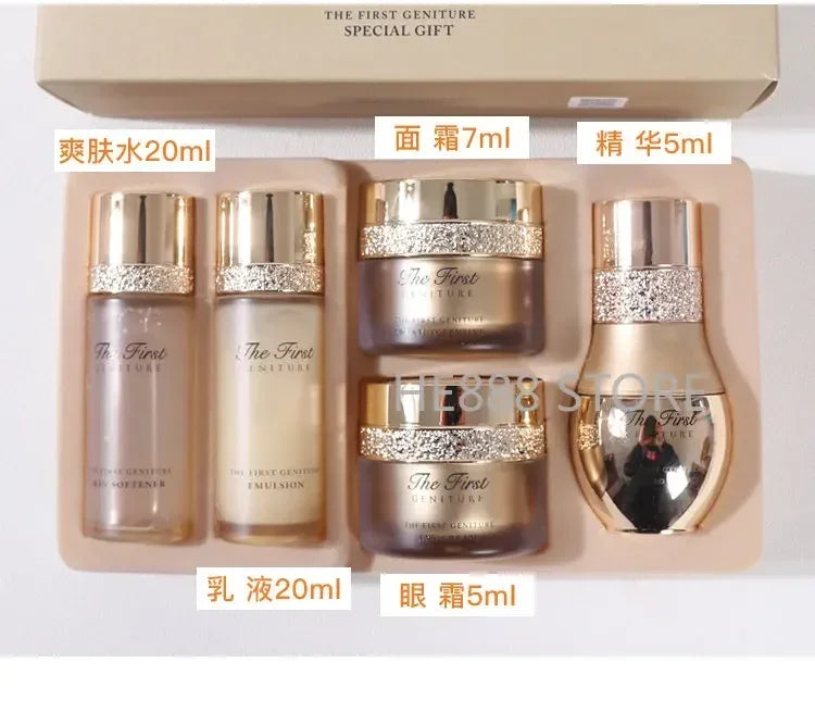 Korean Cosmetics Ohui Special Gift Set Anti-Wrinkles Repairing Moisturizing Nourishing Hydration Skin Care Products Sample Set