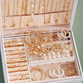 86 Pcs Fashion Jewelry Set For Women'S Pearl Alloy Earrings Necklaces Rings Bracelets Stackable Boho Jewelry Daily No Box