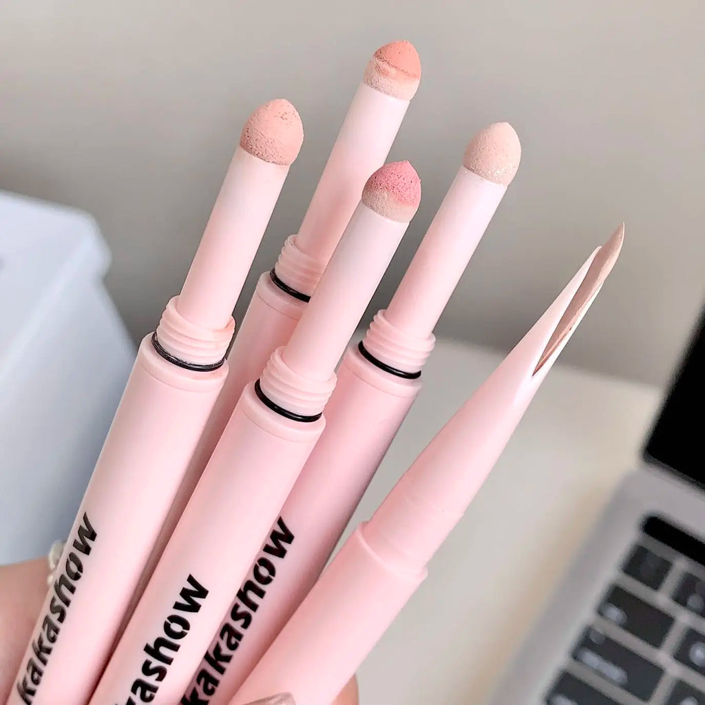 Meniscus Double-end Lying Silkworm Eyeliner Pencil Diamond Glitter Matte Eyeshadow Pen Brightening Cream Shadow Highligh Makeup