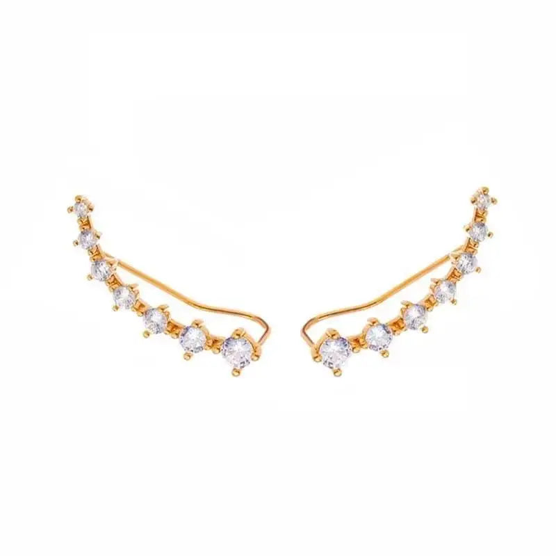 Korean Fashion Zircon Drop Earrings For Women'S Jewelry 2026 Trending New Luxury Women'S'S Geometric Hoop Earrings Pendientes Gifts