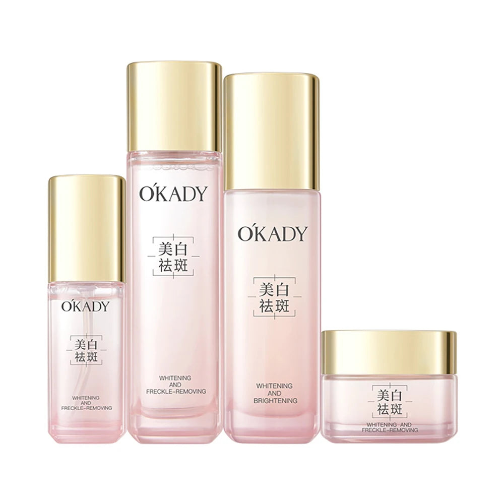 Niacinamide Brightening Beauty Box Improve Dull Skincare Sets Facial Toner Moisturizing Essence Oil Control Lotion Face Cream