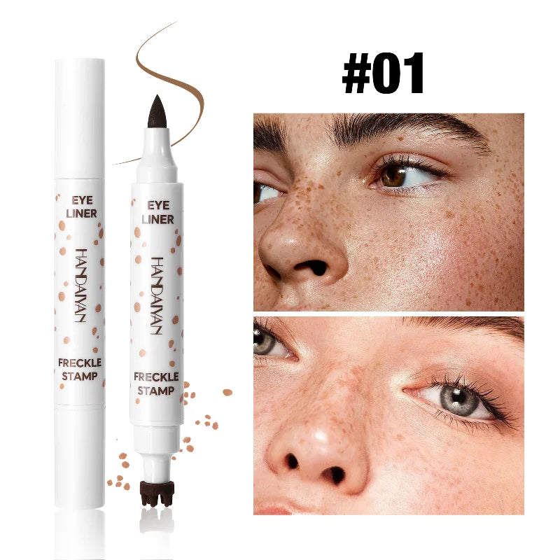 Fake Freckles Pen Waterproof Natural Look For All Skin Tones Lifelike Dot Spot Cosmetic Tool