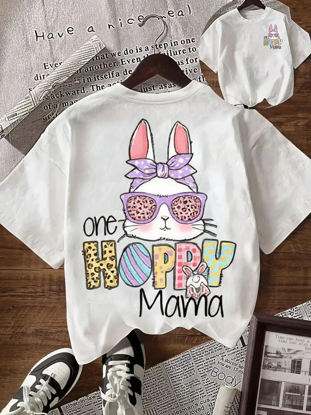 Women's Casual Short Sleeve T-Shirt Mama Mom Graphic Print Round Neck Top Mother's Day Gift Women's Harajuku Short Sleeve Casual