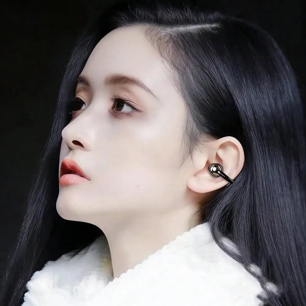 Wireless Open Ear Earclip ENC Earphones Bluetooth 5.3 HD Call Touch Earphones Suitable For All Smartphones