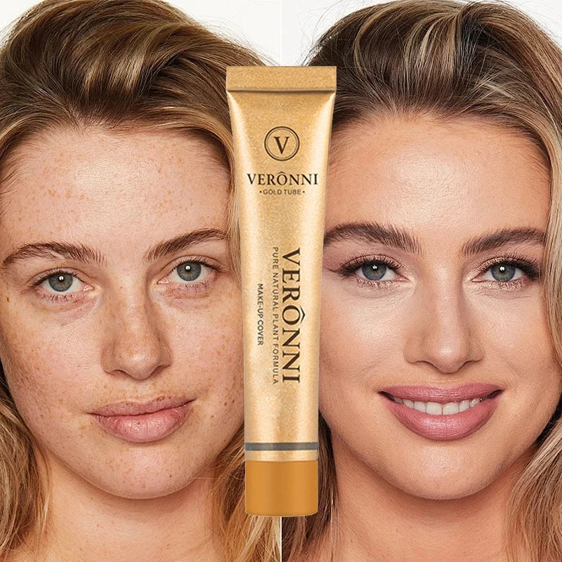 Concealer Makeup, 14 Shades Full Coverage Concealer Tube, Long Lasting Waterproof Concealer for Dark Circles, Acne Scars, Tattoo