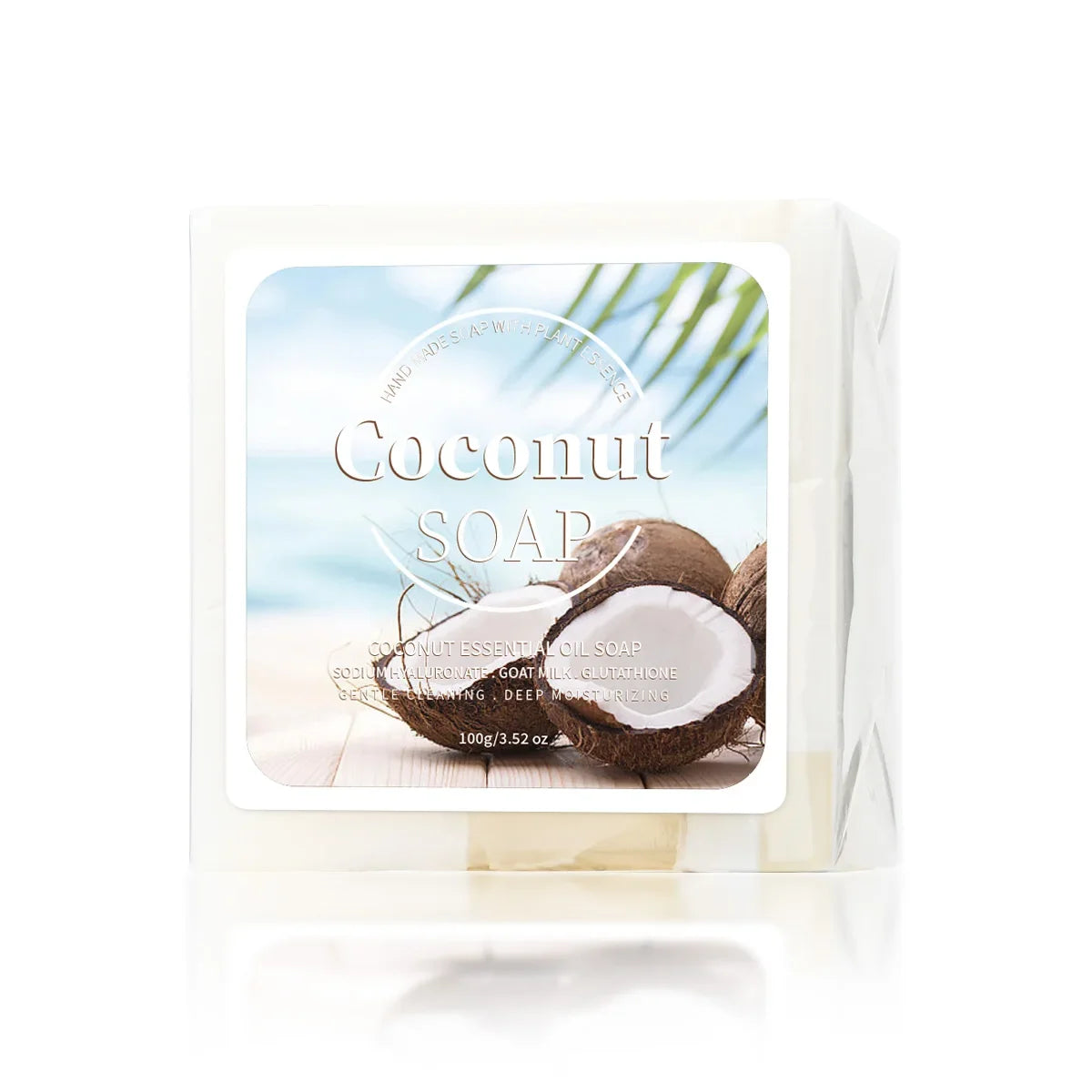 Coconut Milk & Goat Milk Handmade Soap - Organic Facial Soap 100g