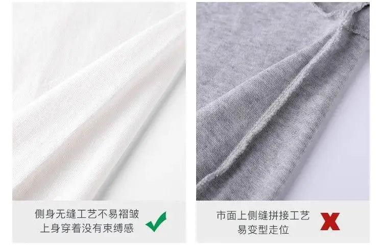 Men's and Women's T-shirts 300G Heavy Gray-purple Round Neck Short-sleeved T-shirts Women's Basic Pure Cotton Simple