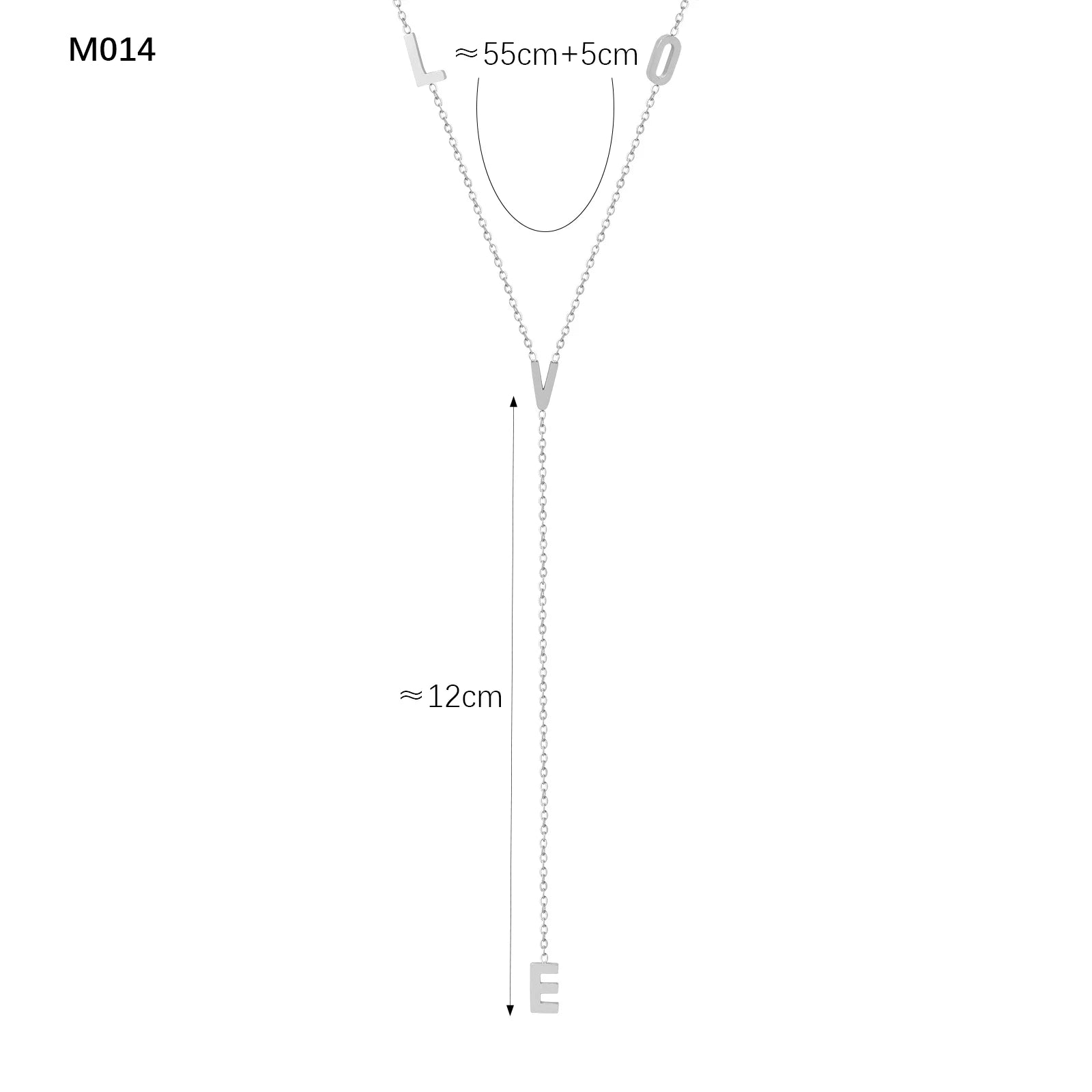 Multi Models Long Tassel Necklaces In Stainless Steel With 18K Gold Plated Waterproof Non Tarnish Chains Necklace For Women'S