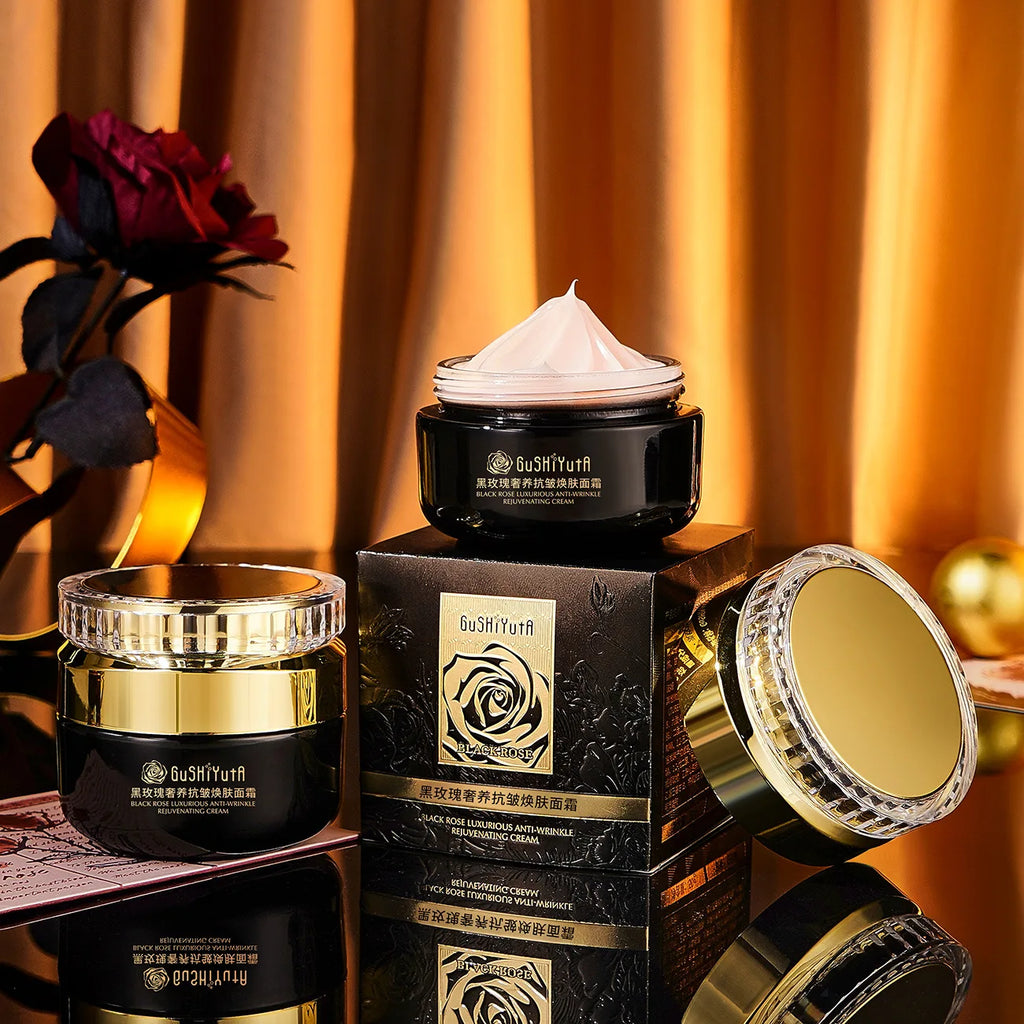 Black Rose Instant Face Lift & Firm Skin Cream Sustainable Face Lifting Reduces Fine Lines Gentle Moisturizing Care Cream