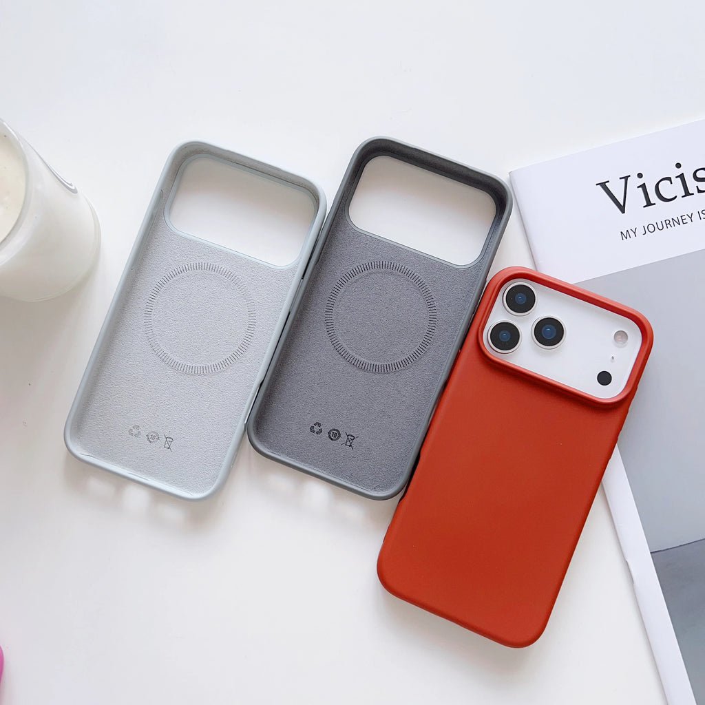 Original Liquid Silicone For Magsafe Magnetic Case For iPhone 17 Air 16E 16 15 14 Plus 13 12 Pro Max 11 Silky Smooth Soft Cover
