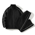 Men'S Tracksuit Spring/Autumn Man Two-Piece Set Sweat Suit Overalls Korean Style Leisure Suit Plus Size Hoodies+Harem Pants