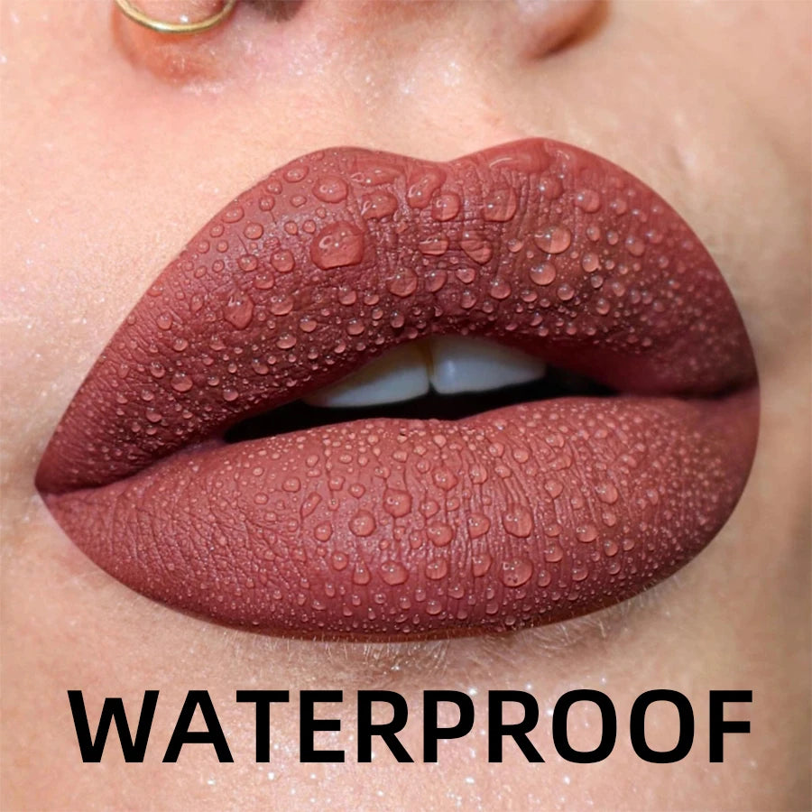 MCD Matte Velvet Lip Gloss - Waterproof Liquid Lipstick 2.7g