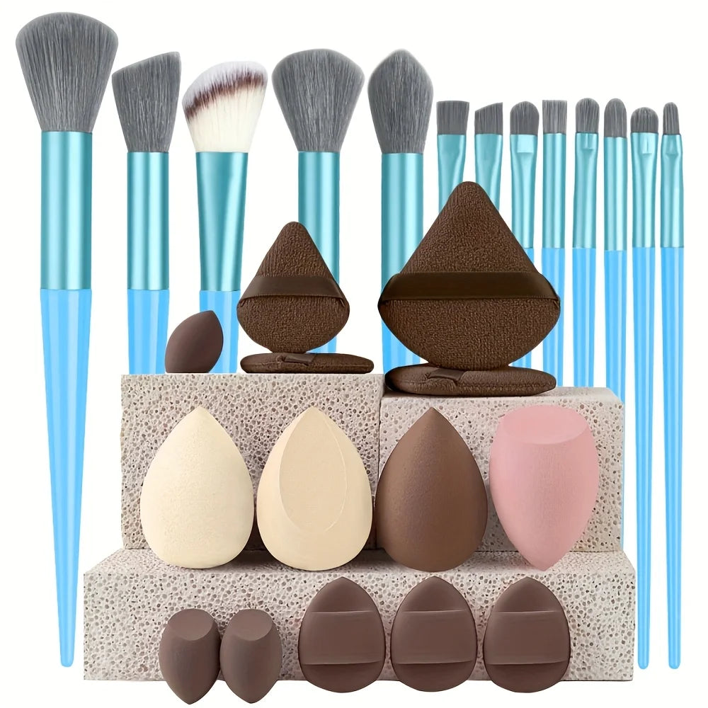 Makeup Brushes 8-29Pcs Makeup Kit Professional Women'S Cosmetic Soft Powder Brush Eyeshadow Foundation Full Set Travel Beauty Tool