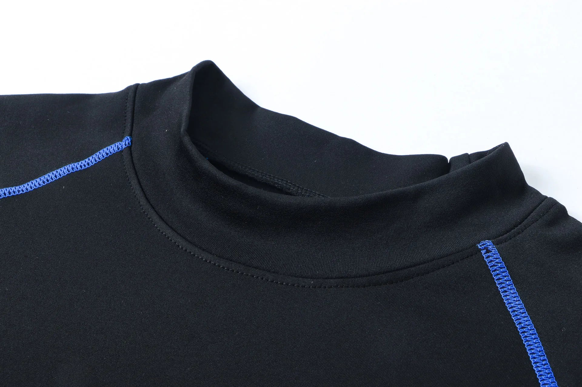Men's Long Sleeve Compression Shirt Gym Fitness Athletic Undershirt Elastic Sport Running Tops