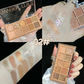 10 Color Eyeshadow Palette Matte Pearl Fine Shining Pumpkin Tea Milk Earth Color Eye Shadow Tray Makeup Pigment Korean Cosmetics
