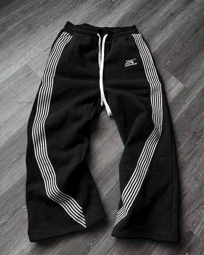 Unisex Embroidered Camouflage Jogger Sweatpants With Drawstring Comfort For Men And Women