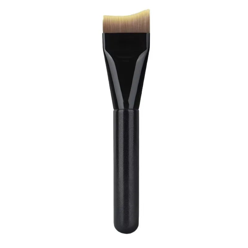 Upgraded Crescent Design Foundation Makeup Brush Ultra-Thin Smooth Application Liquid Mask Spatula Makeup Brushes Beauty Tools