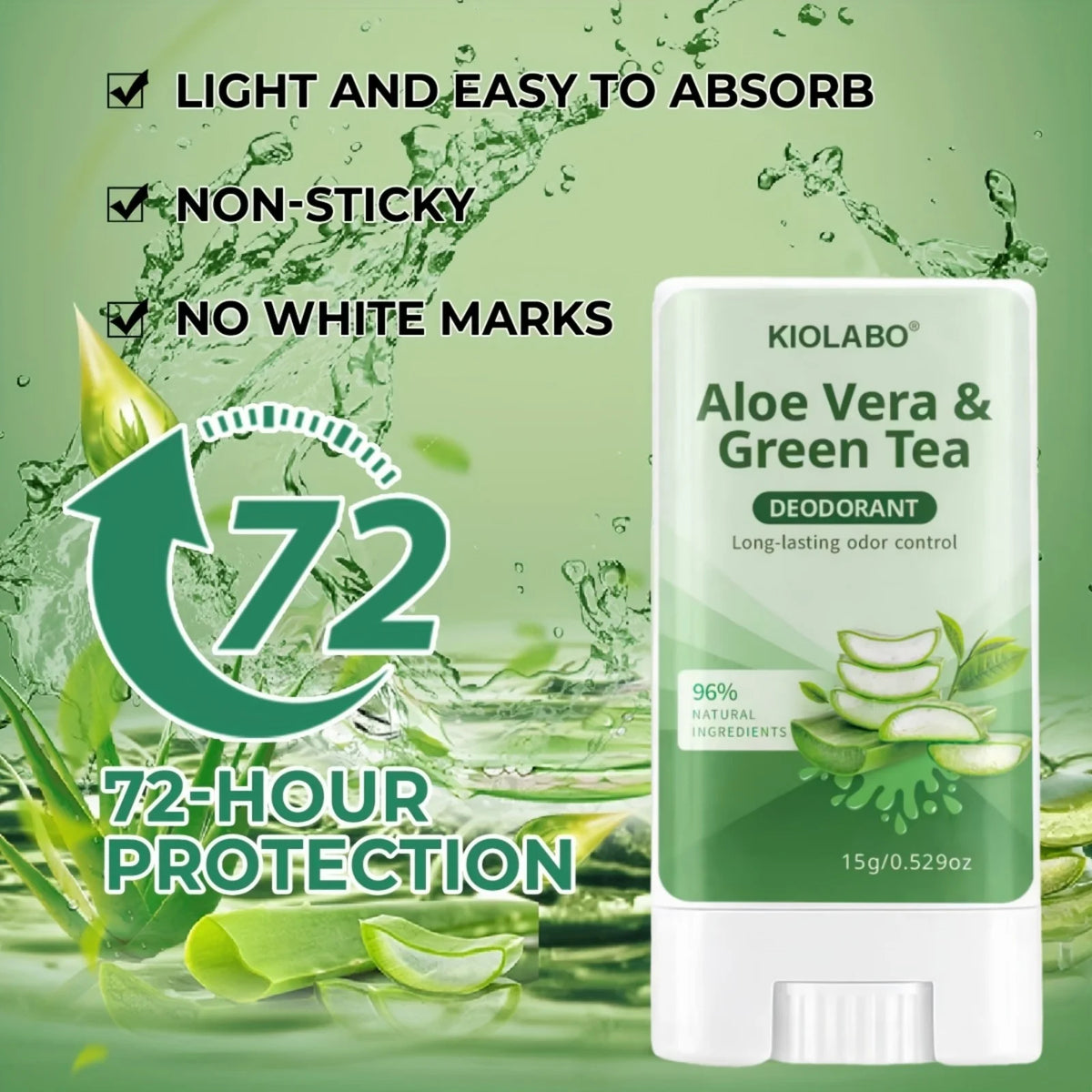 Sports Antiperspirant Cream - Unisex Sweat Control for Face & Body