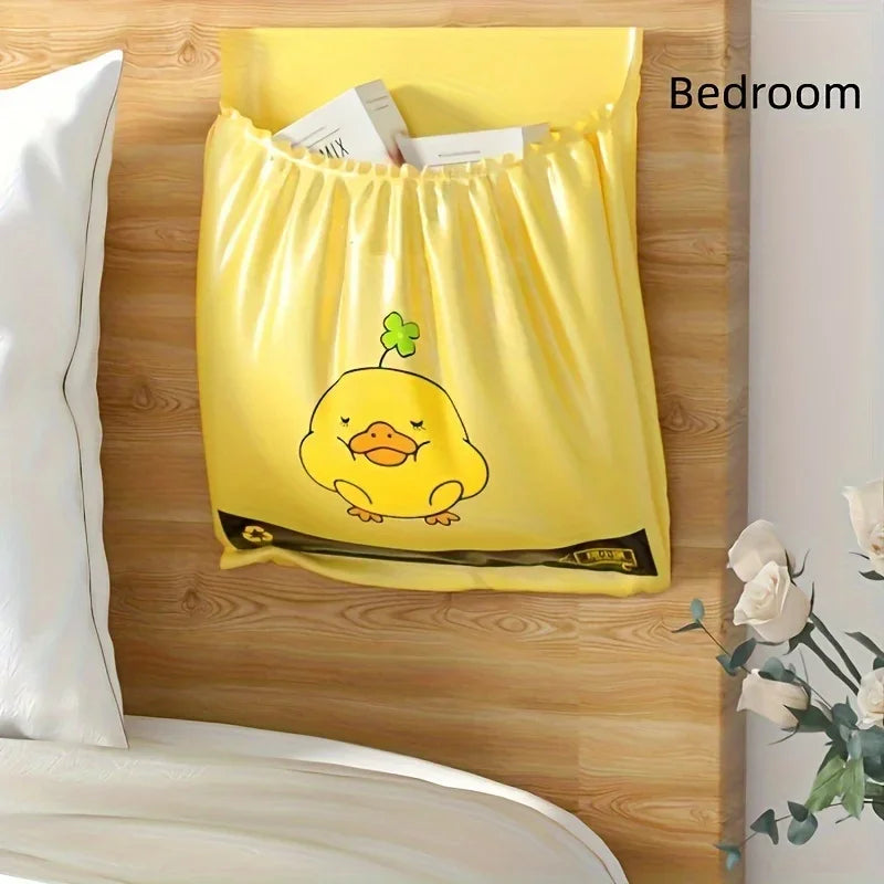 Adhesive Disposable Car Trash Bags 15 Pack Self Adhering Backing Hanging Interior Organizer For Drivers