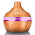 Suncolourful Ultrasonic Aroma Diffuser and Humidifier - 300ml Wood