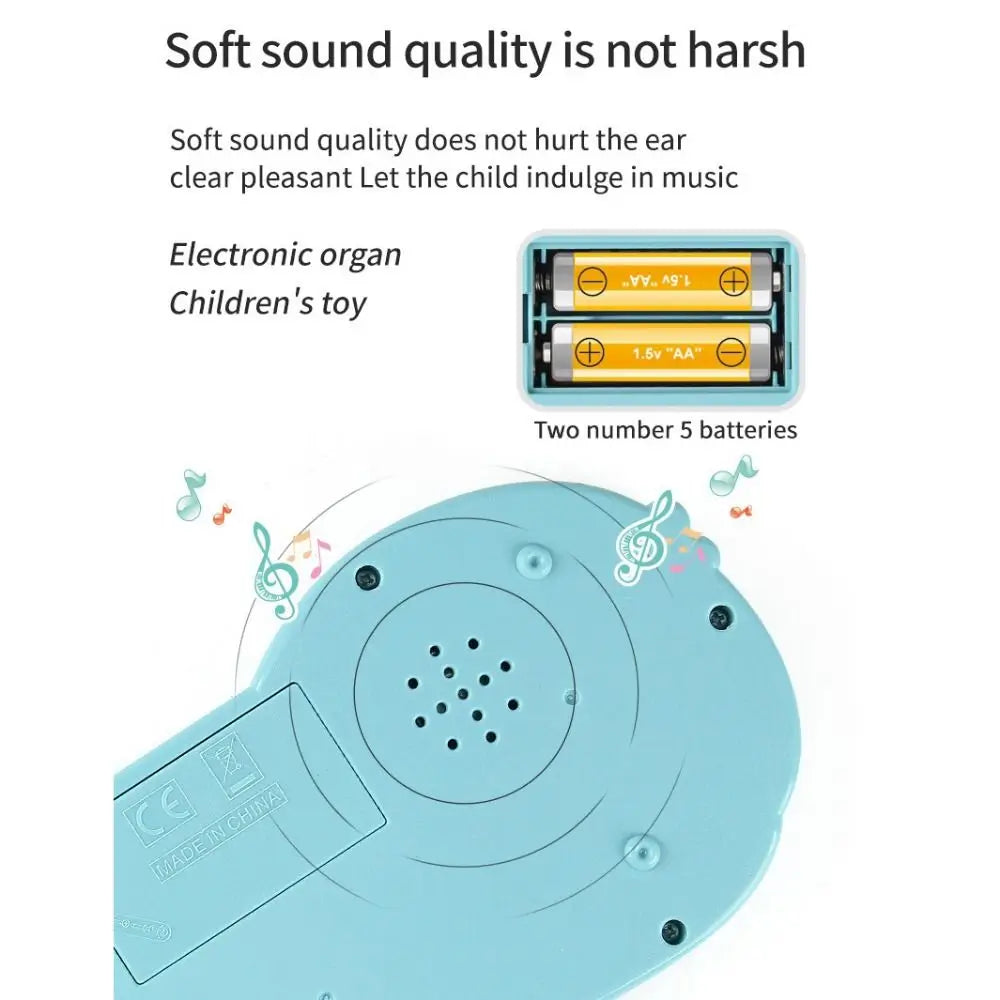 13 Key Keyboard Electronic Piano Toy Electronic Musical Instrument Educational Kids Music Learning Toy Learning Function