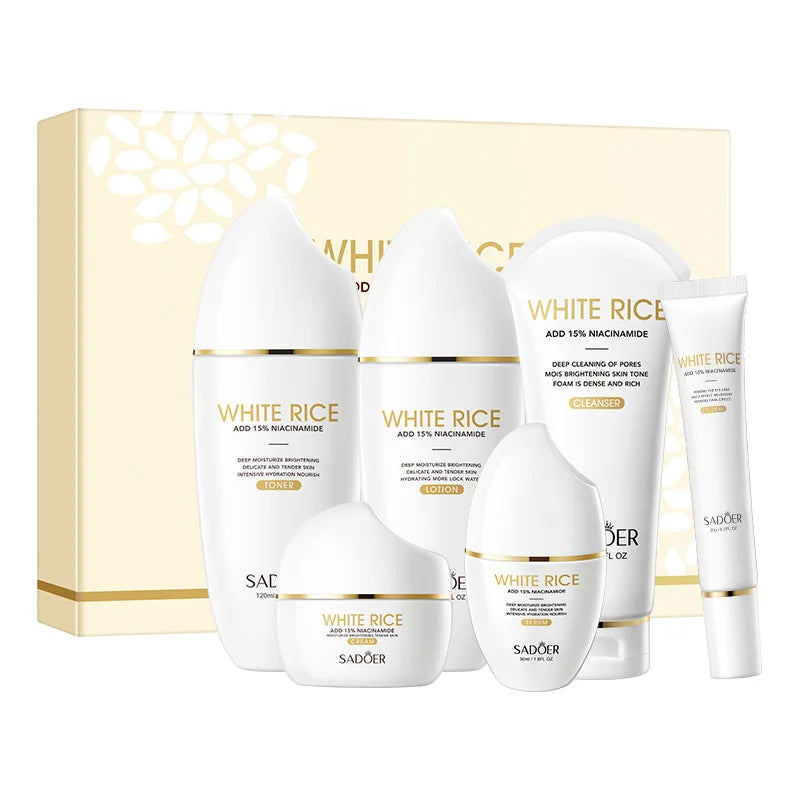 Centella asiatica Moisturizing Anti-Wrinkle Skincare Set - Firming, Lifting Hydrating Face Kit for All Skin Types Skin care