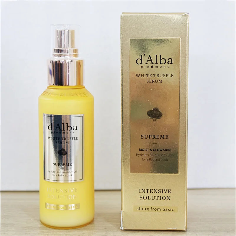 Dalba White Truffle Essence Spray Hydrates Moisturizes Relieves Dryness Soothes Redness and Sensitivity Firms and Brightens Skin