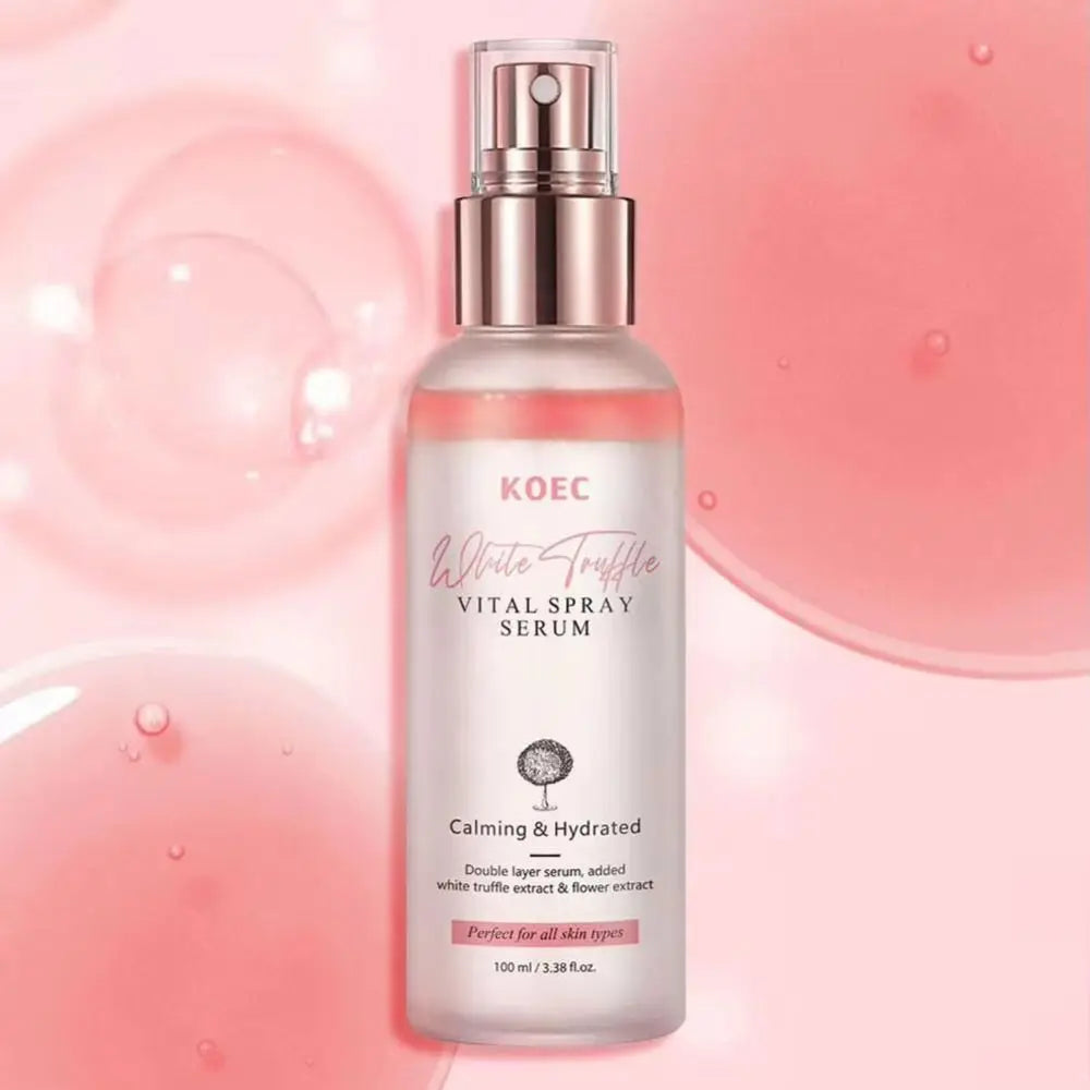 Korean Spray Serum Glowing Moisturizing Vitamin E White Truffle Spray Essence Antioxidant White Truffle Extract