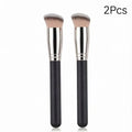 Brocha de base correctora Premium, pinceles para contorno y colorete, brocha densa para maquillaje facial para difuminar, para debajo de los ojos, impecable