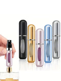 5 5ml Refillable Perfume Bottles, Mini Perfume Spray Bottles, Refillable Perfume Spray Scent Pump Containers, Portable Empty Perfume Spray Bottles Suitable for Women and Men for Travel