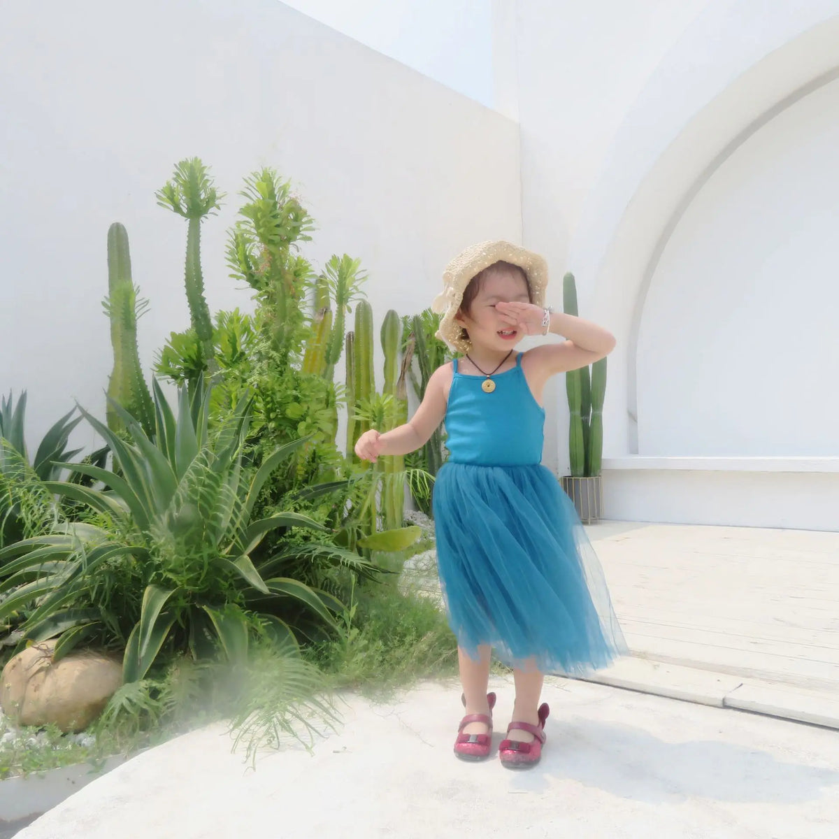 Girls Ribbed Tulle Dress - Sleeveless Princess Gown with Layered Skirt for Toddlers Party Dress for Kids Girl Girls Clothes