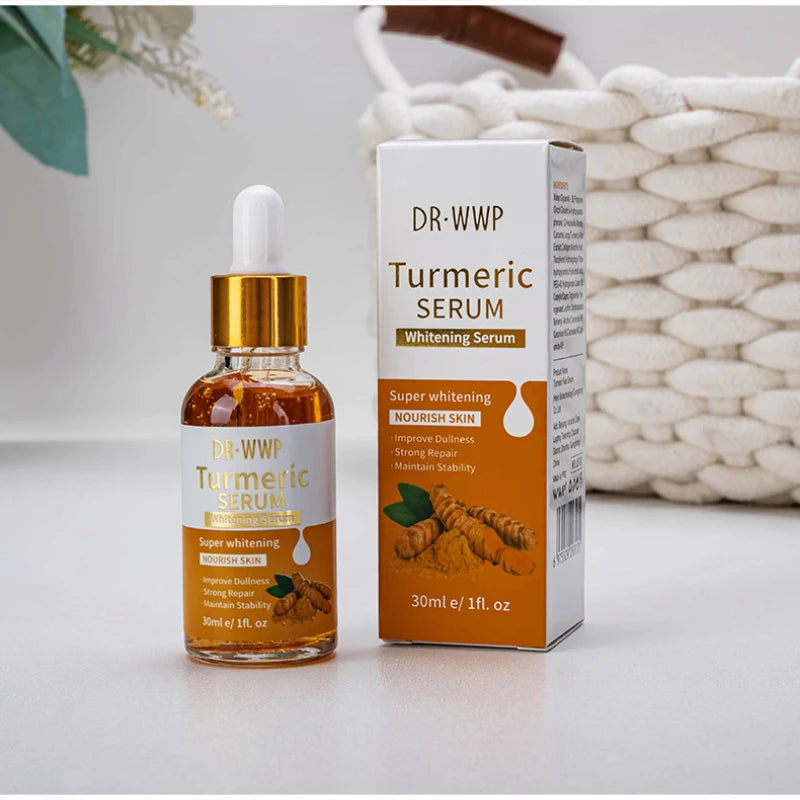 Vitamin C Turmeric Hyaluronic Acid Serum With Aha Retinol Snail Extract Face Serum Brightening Moisturizing Gentle Exfoliation