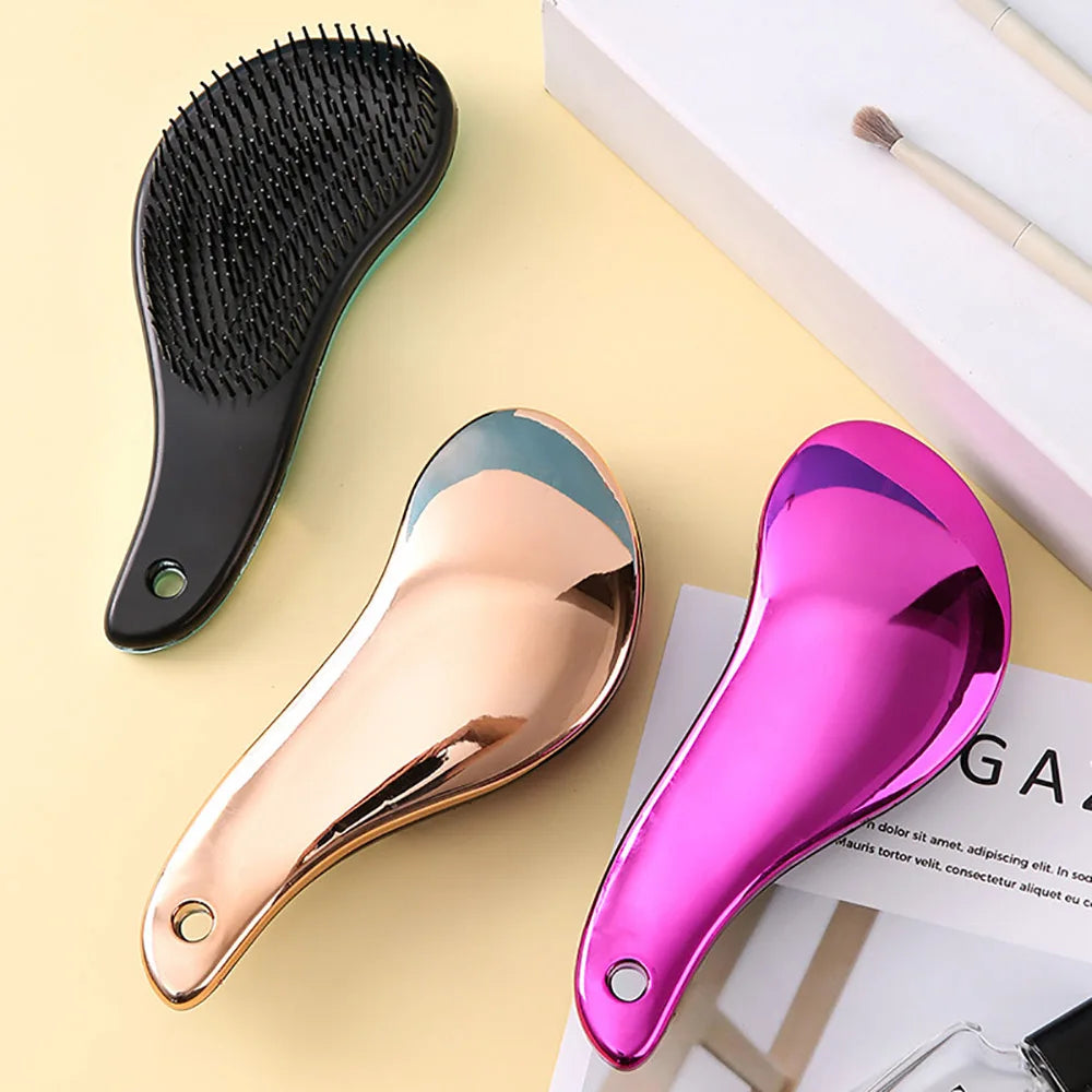 Anti-static Massage Hair Brushes Tangle Detangle Air Cushion Hairbrush Comb Salon Barber Hair Styling Tool