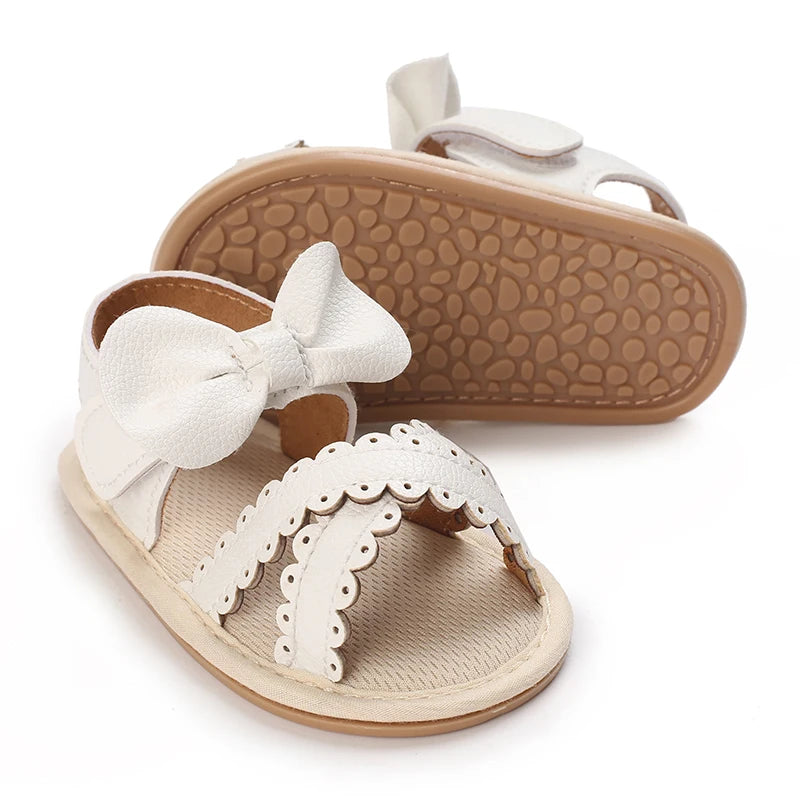 Summer newborn children's shoes, girls' sandals, children's shoes, outdoor casual walking shoes, 0-18 months old
