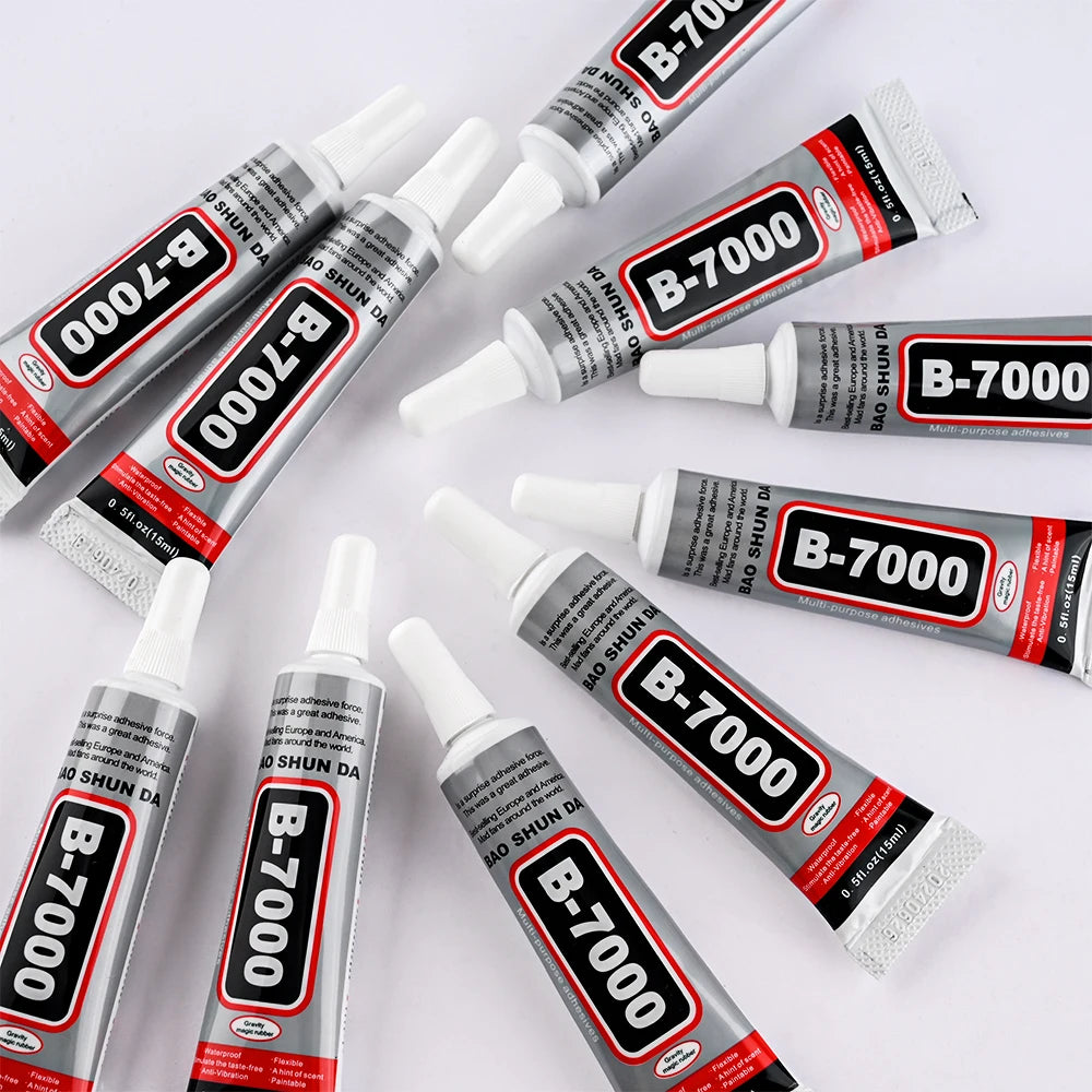15ML 0.5OZ Strong Nail Glue Gel Professional Fast Drying Glue with Remover for Fake Acrylic Nails & Press on Nails Glue Tools *&