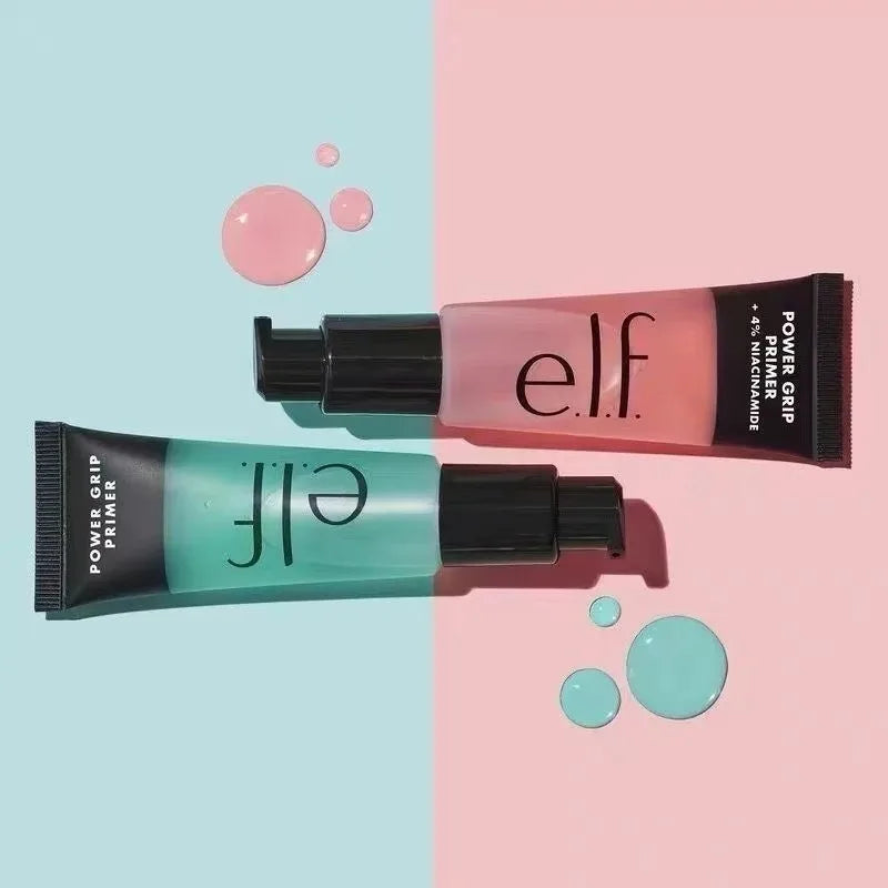 Elf Fruit Flavor Lip Gloss Power Grip Primer Cream Blush Lip&Cheek Liquid Powder Blusher Contour Air Cushion Stick Brand Makeup