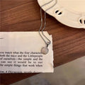 Elegant Chalcedony Round Pendant Necklace for Women Fashion Box Chain Necklace Short Clavicle Chain Female Jewelry Gift