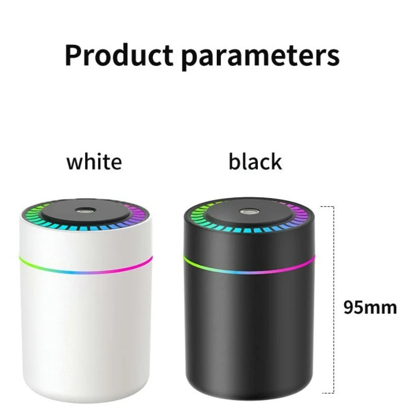 Aroma Diffuser Air Humidifier - 180ML Essential Oil Diffuser LED