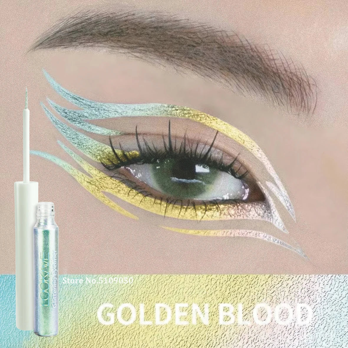 Shiny Chameleon Liquid Eyeliner Waterproof Glitter Long-lasting High Pigment Smudge-proof Pearlescent Eye Liner Makeup Cosmetic