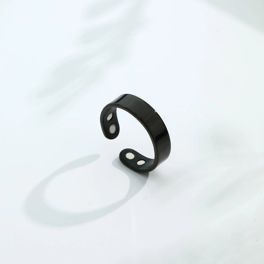 Magnetic Anti Snoring Device Ring Therapy Acupressure Against Finger Ring Anti Snore Sleep Aid for Snoring Treatment