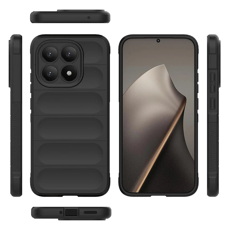 For Xiaomi 15T Case Silicone Liquid Shockproof Case Xiaomi 15T Cover TPU Bumper Rubber Protector Cover Xiaomi 15T Pro Case