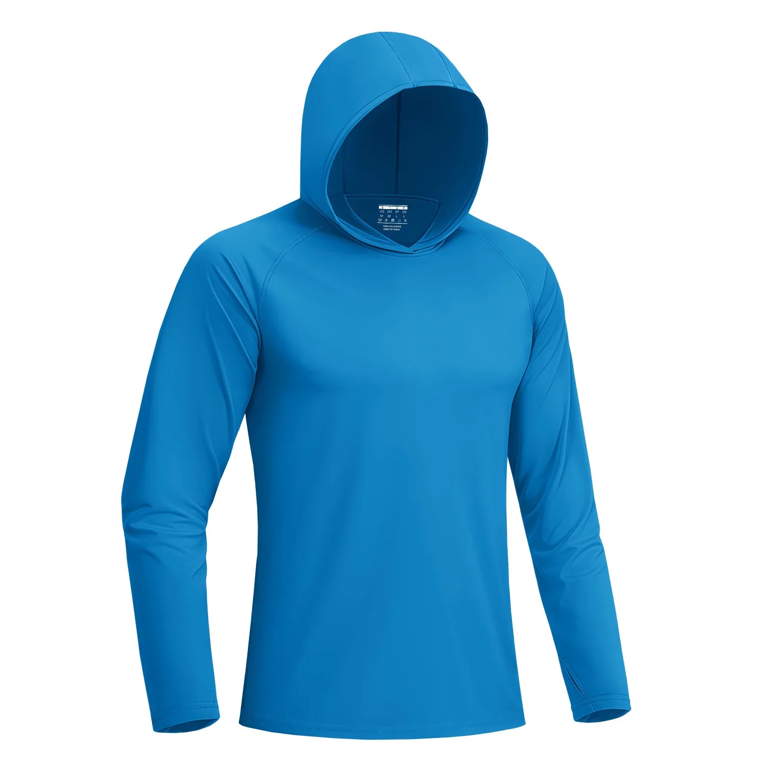 Tacvasen Sun Protection Shirts Mens Long Sleeve Hoodie Casual Uv-Proof T-Shirts Breathable Lightweight Quick Dry T Shirts Swim