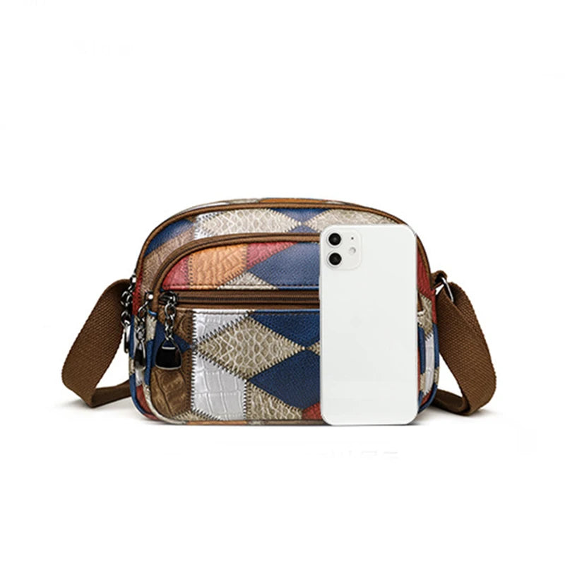High Quality Solid Color PU Leather Shoulder Bag Old Money Crossbody Bags Women Large Capacity Ladies Handbags Female Tote Sac