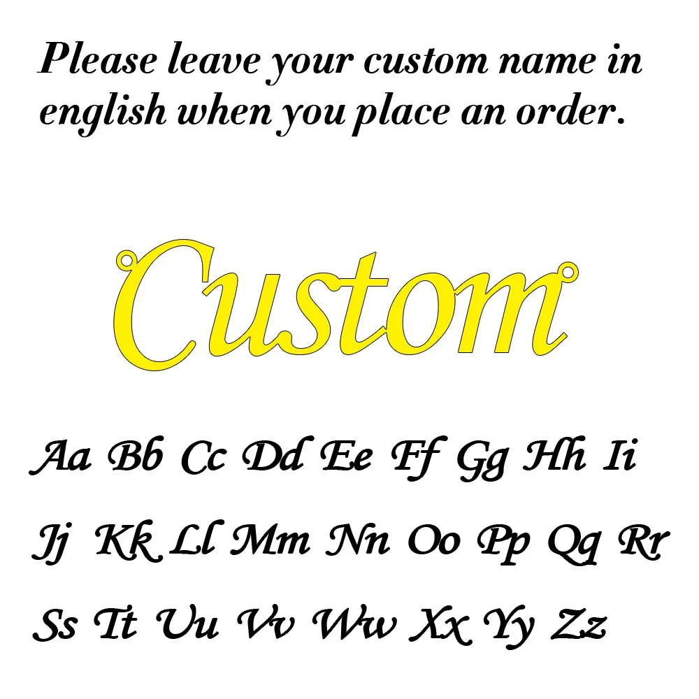 Collar con nombre personalizado para mujer, colgante de letras cursivas personalizadas, joyería de acero inoxidable, regalo para ella