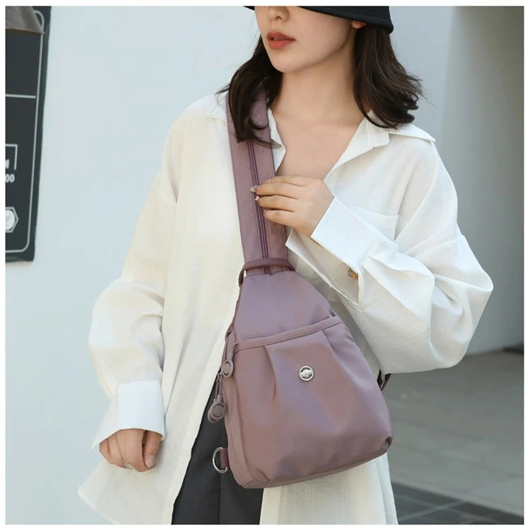 Fashion Casual Women's Chest Bag High Quality Women's Backpacks Multi Functional Shoulder Bag Large Capacity Women's Handbags