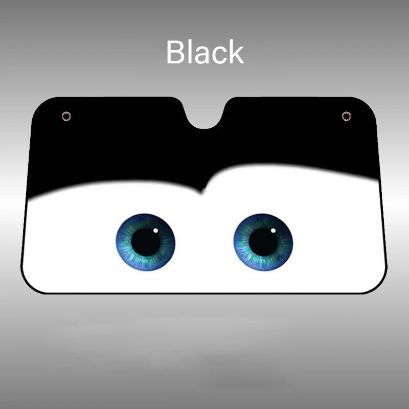 Car Solar Protection 4 Colors Eyes Heated Windshield Sunshade Car Window Windscreen Cover Sun Shade Auto Sun Visor Car-Covers