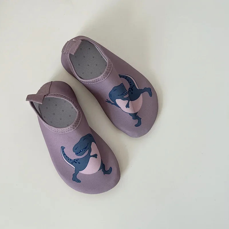 Kids Print Aqua Water Shoes – Beach, Swim & Outdoor Sneakers