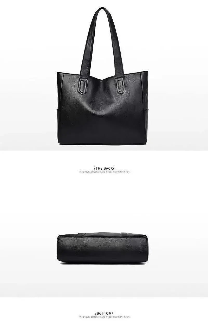Large Capacity Tote Bag For Women Low-key High-end Texture Shoulder Bag Holiday Travel Tote Bag Korean Version Large Capacity